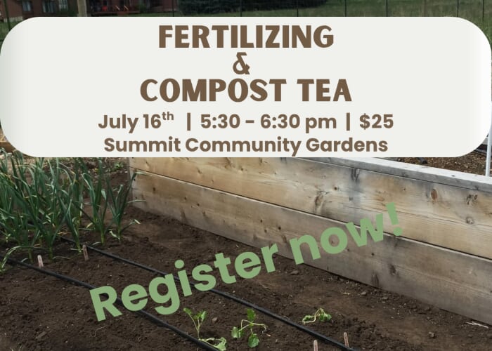 Fertilizing & Compost Tea