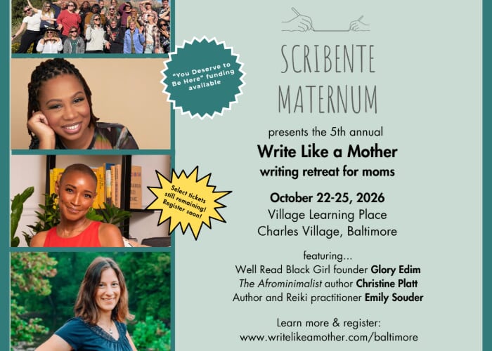 Write Like a Mother retreat