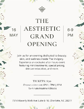 The Aesthetic Grand Opening