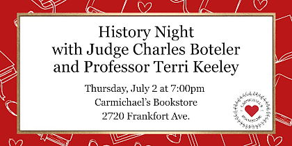 History Night at Carmichael's