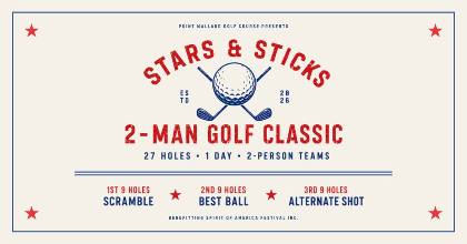 Stars & Sticks 2-Man Golf Classic