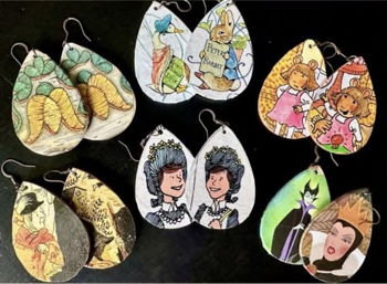 Summer Camp Bookish Earrings Workshop