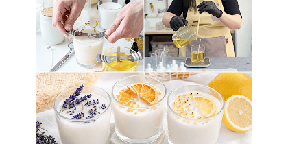Summer Candle Making Workshop With Instructor Hannah Rose
