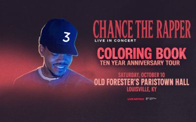 Chance The Rapper - Coloring Book 10 Year Anniversary Tour