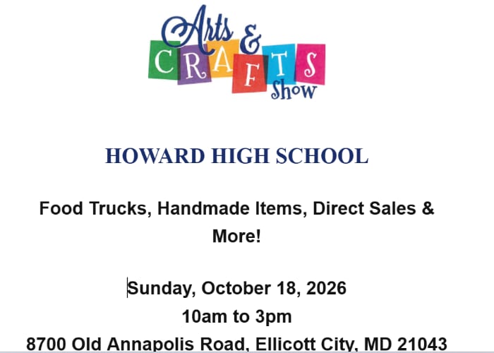 Craft Fair Howard High Lions' Pride Arts, Crafts & More Show