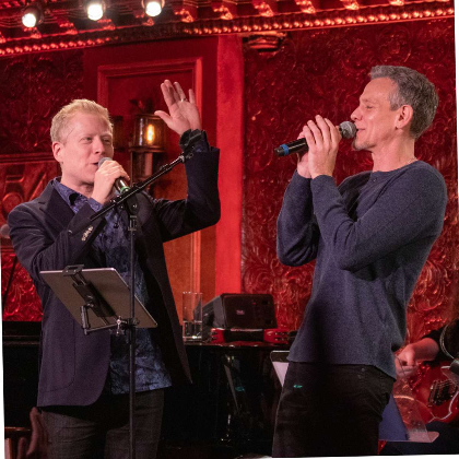 Adam Pascal and Anthony Rapp
