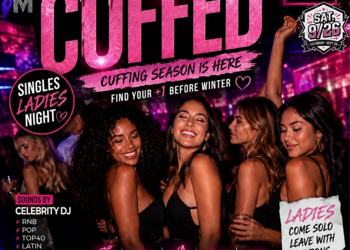 GET CUFFED SEASON – R&B Night | Sep 26, 2026