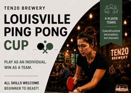 Ten20 Brewery - Louisville Ping Pong Cup