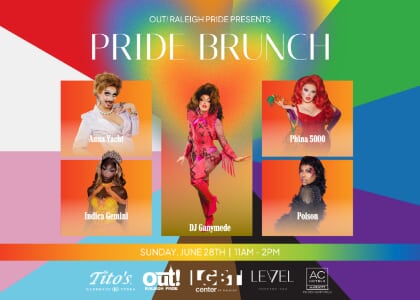 Pride Brunch with OUT! Raleigh Pride