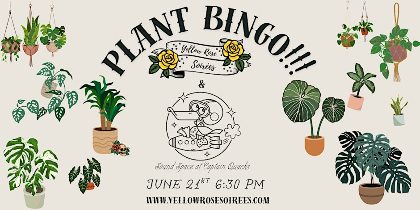Plant Bingo at Sound Space at Captain Quacks!!!