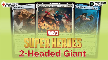 Paradigm Games Marvel Super Heroes 2-Headed Giant Prerelease