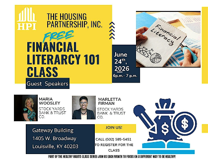 Financial Literacy 101 Class