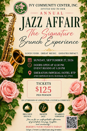 Ivy Community Center's Annual Jazz Affair: The Signature Brunch Experience