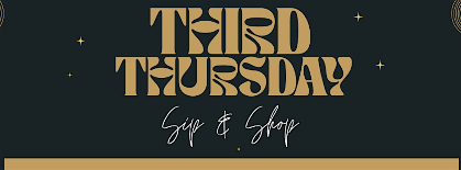 Third Thursday Sip & Shop at Cobblestone Village (June)