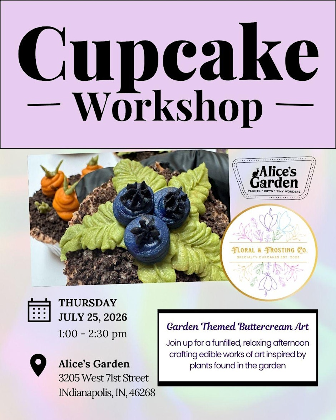 Back to School Garden Cupcake Class