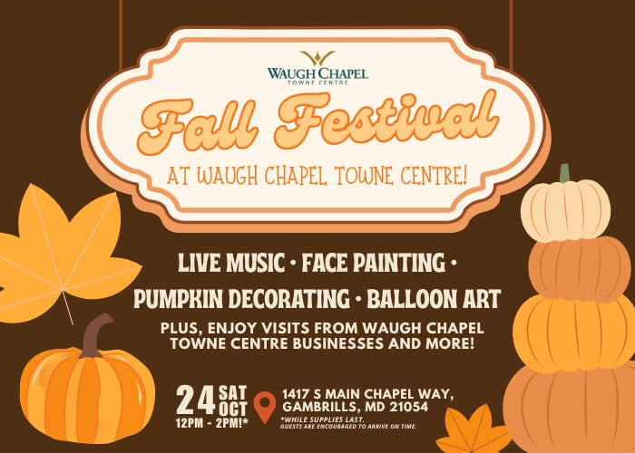 Waugh Chapel Towne Centre's Fall Festival