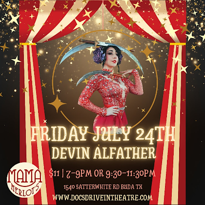 Bellydancing, Bottle-walking & more with Devin Alfather at the Speakeasy
