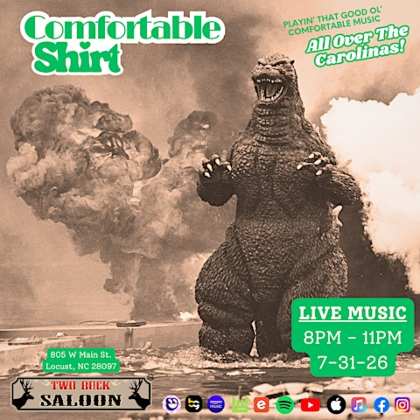 Comfortable Shirt:  Live From Two Buck Saloon in Locust!