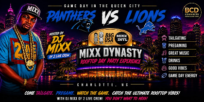 Panthers vs Lions Rooftop Day Party