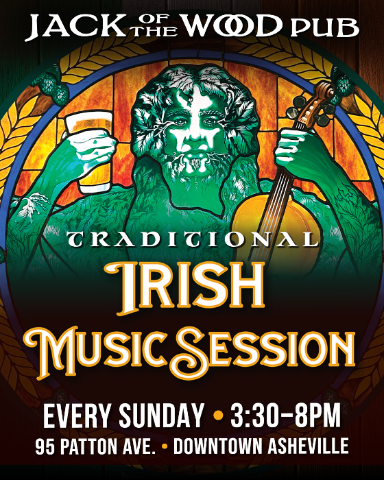 Poster for TRADITIONAL IRISH MUSIC SESSION