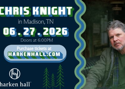 Singer-Songwriter Chris Knight Performing at Harken Hall June 27
