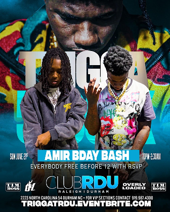 Trigg 500k x Amir bday bash at CLUB RDU