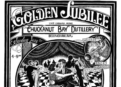 Golden Jubilee at Chuckanut Bay Distillery