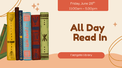 Read In at Eastgate