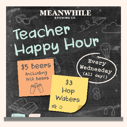 Teacher Happy Hour