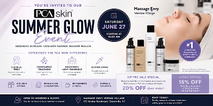 Summer Glow Event with PCA Skin