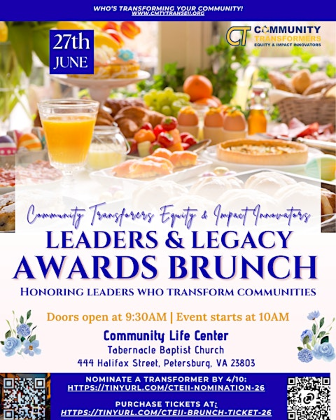 2026 Leaders & Legacy Awards Brunch