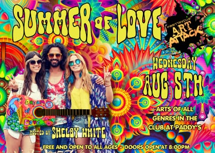 The Fayetteville Art Attack presents 'SUMMER of LOVE'