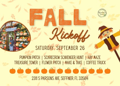 Fall Kickoff at Kerby's Nursery