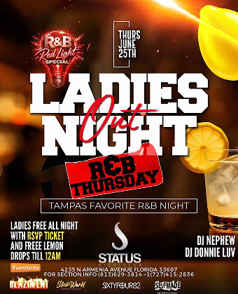 R&B THURSDAYS (REDLIGHT SPECIAL)