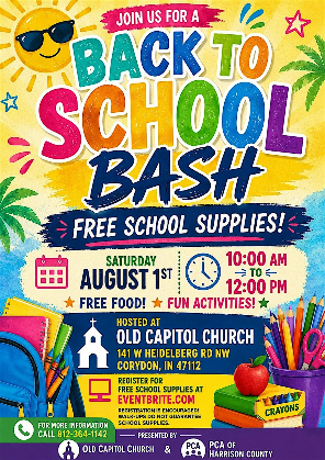 Back To School Bash-Harrison County 2026
