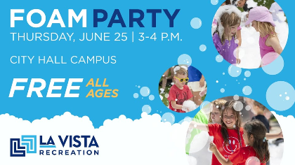 Foam Party at Central Park Clubhouse