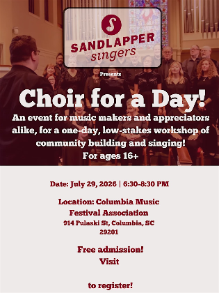 Sandlapper Singers - Choir for a Day!