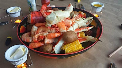 Mini Acres Farm Crab Feast
