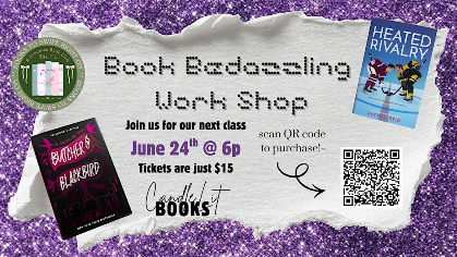 Book Bedazzling Workshop w
