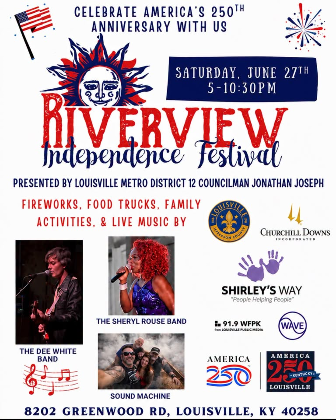 Riverview Independence Celebration at Riverview Park : Dee White, Sound Machine, Sheryl Rouse