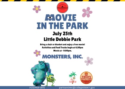 Movie in the Park: "Monsters, Inc."