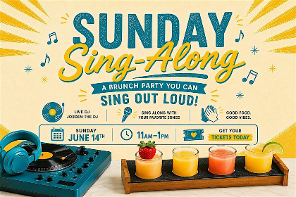 Sundays Sing Along Brunch