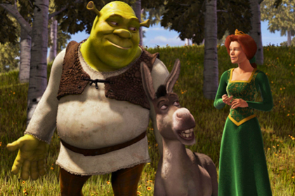 Shrek + Fireworks!