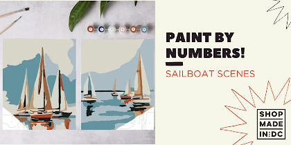 Paint by Numbers: Sailboat Scenes