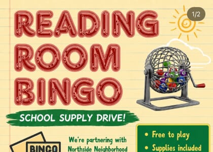Reading Room BINGO