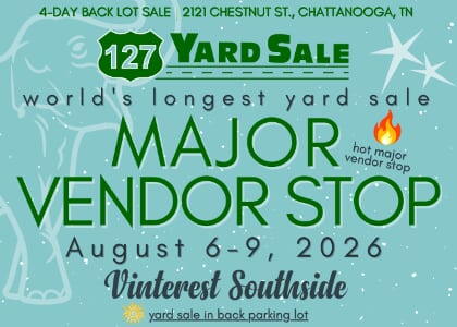 🤍🐘 127 White Elephant Yard Sale - World's Longest Yard Sale!