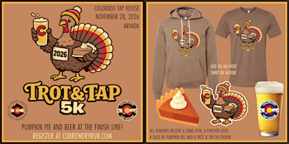 Trot & Tap 5k @ Colorado Tap House | 2026 CO Brewery Running Series