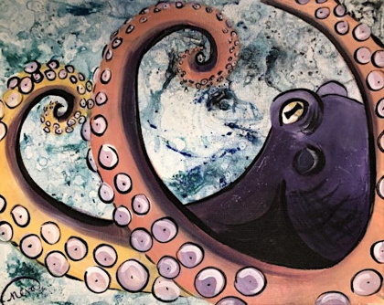 Octopus In Water