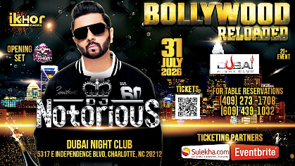 BOLLYWOOD RELOADED 2026 | ft. DJ Notorious Live