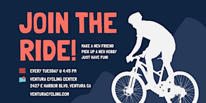 Ventura Cycling Tuesday Evening Rides